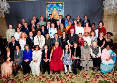 dalai lama y sra olga